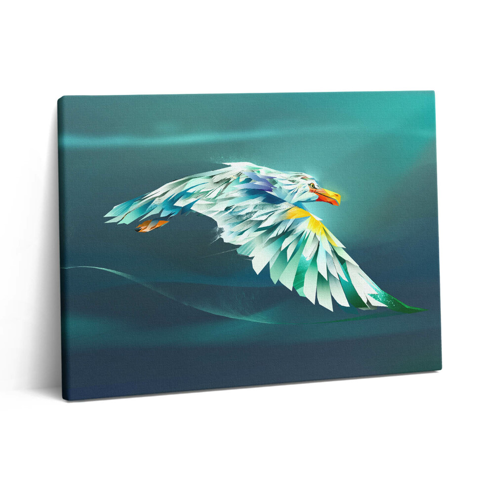 Vászonkép falra 80x60 Kép egy repülő sas