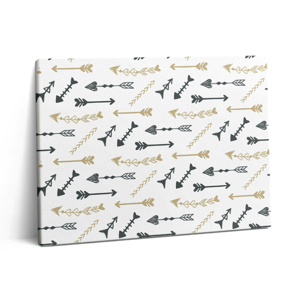 Vászonkép falra 80x60 Hipszter geometriai minta