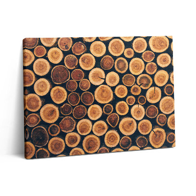 Vászonkép falra 80x60 Fa fatörzsek