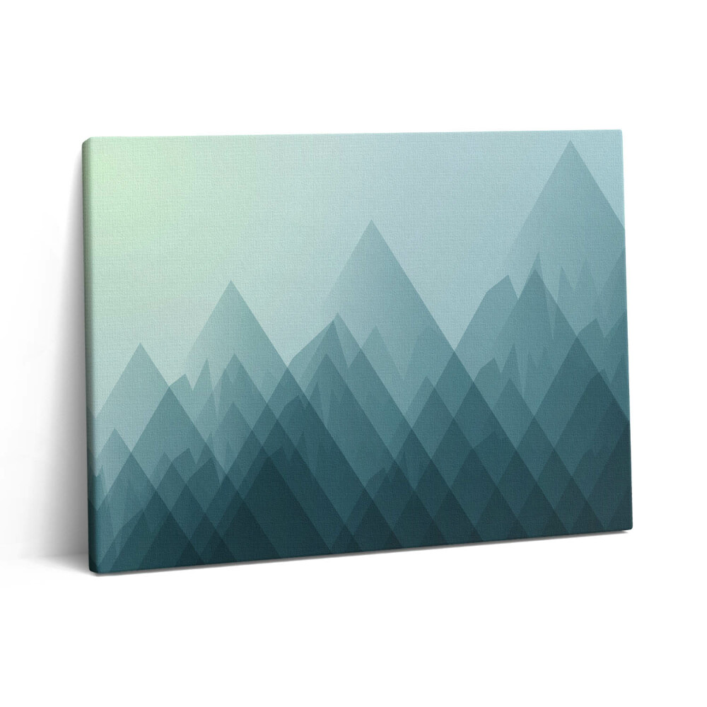 Vászonkép falra 80x60 Figurák geometrikus kompozíciója