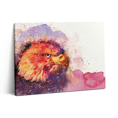 Vászonkép falra 80x60 Akvarell sas madár