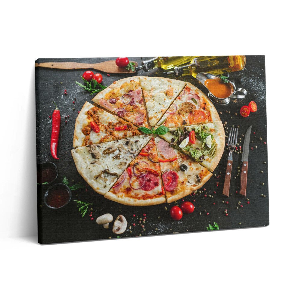 Vászonkép falra 80x60 Az olasz konyha szimbolikus étele