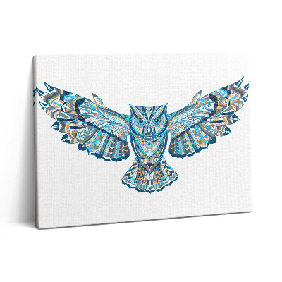 Vászonkép falra 80x60 Bagoly repülés közben