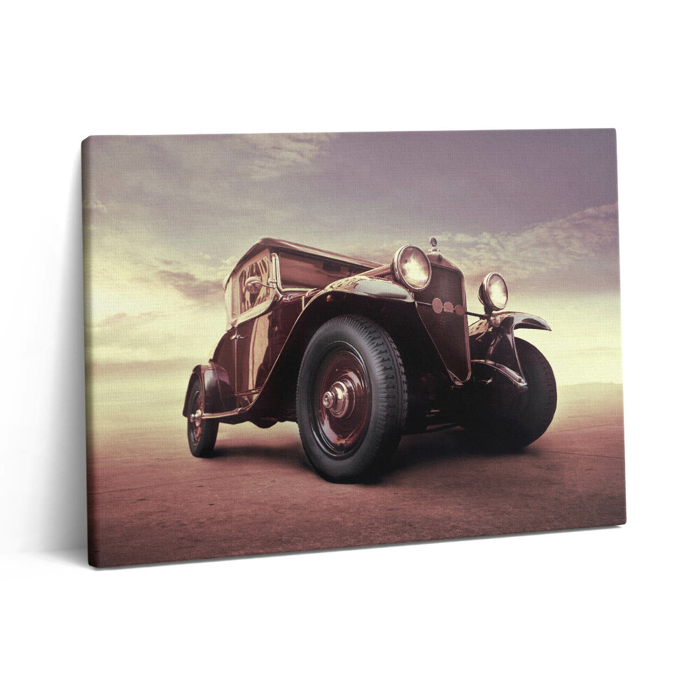Vászonkép falra 80x60 Szüreti stílusú autó