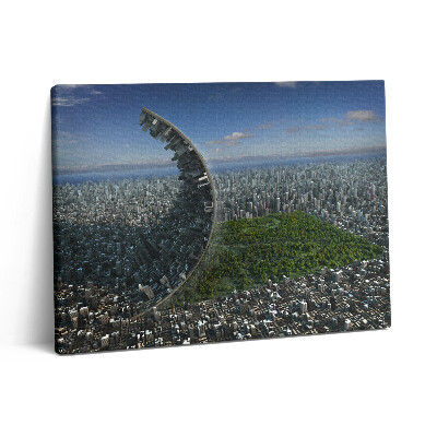 Vászonkép falra 80x60 Absztrakt a Central Parkban