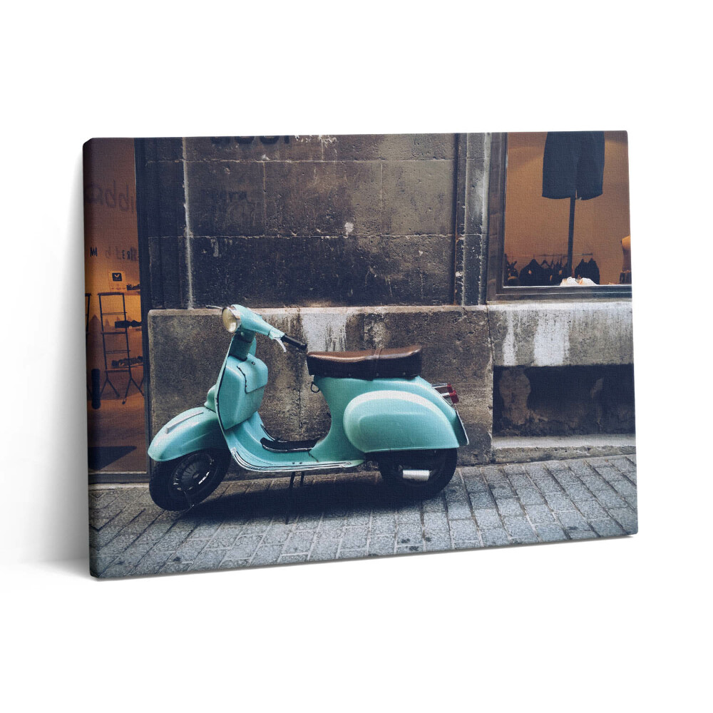 Vászonkép falra 80x60 Robogó Palma de Mallorcán