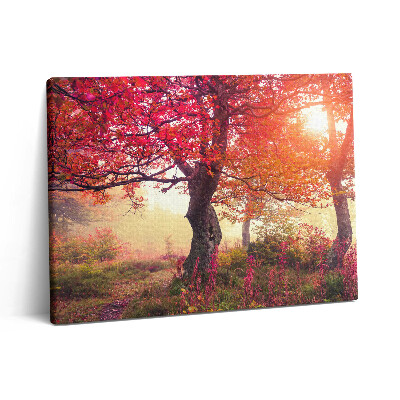 Vászonkép falra 80x60 Őszi fák