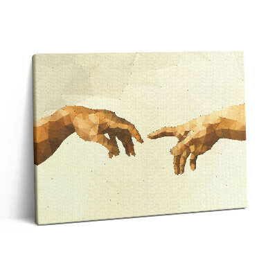 Vászonkép falra 80x60 Ádám teremtése