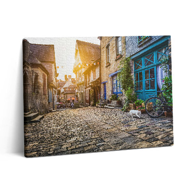 Vászonkép falra 80x60 Régi városi utca