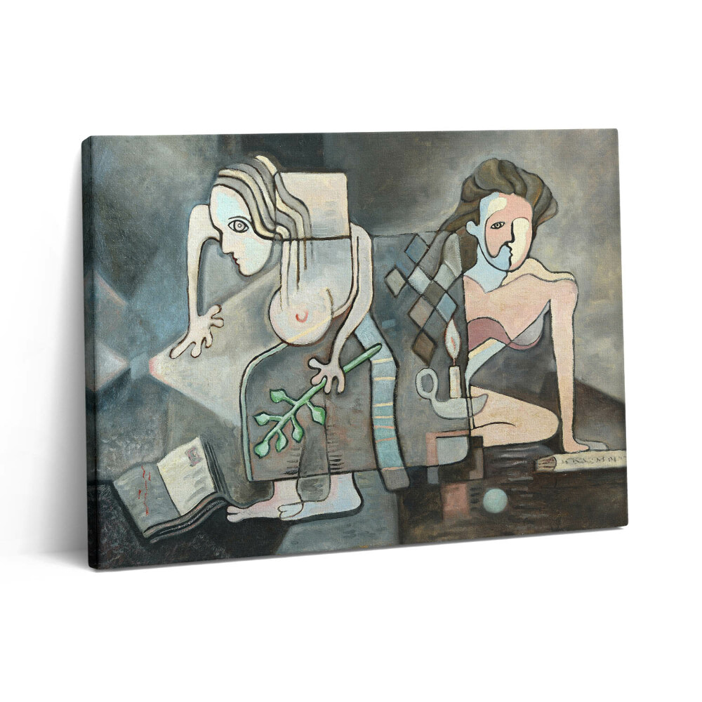 Vászonkép falra 80x60 Női absztrakció