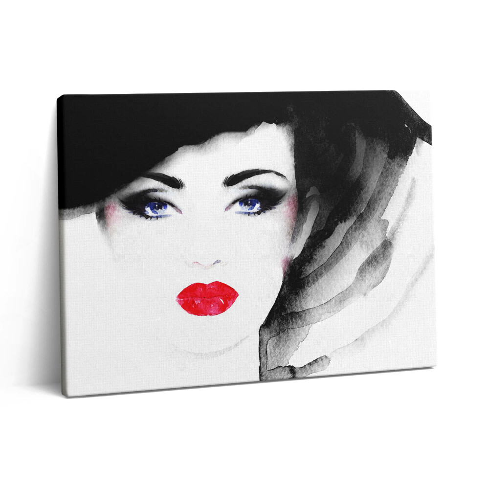 Vászonkép falra 80x60 Egy nő portréja