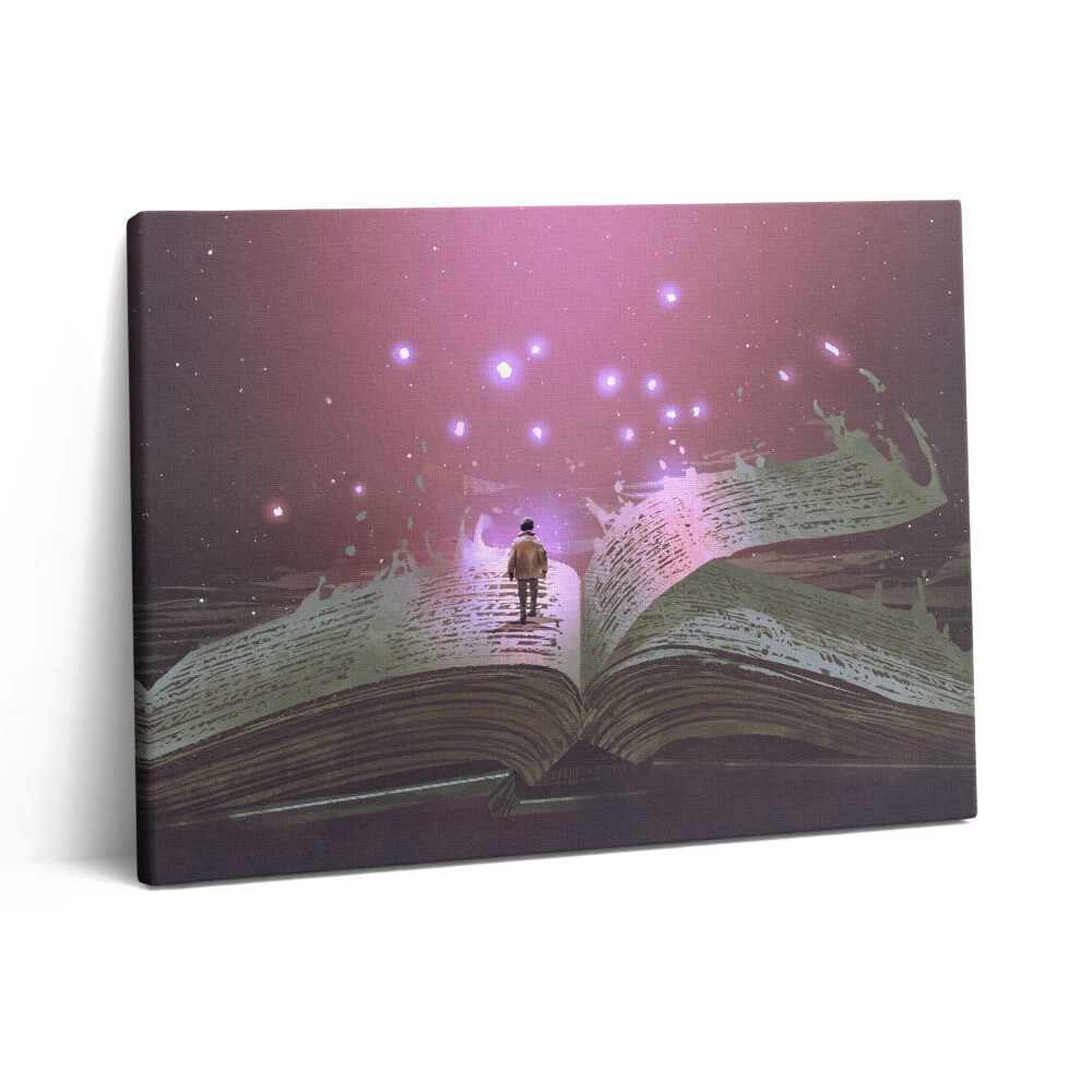 Vászonkép falra 80x60 Absztrakt könyv