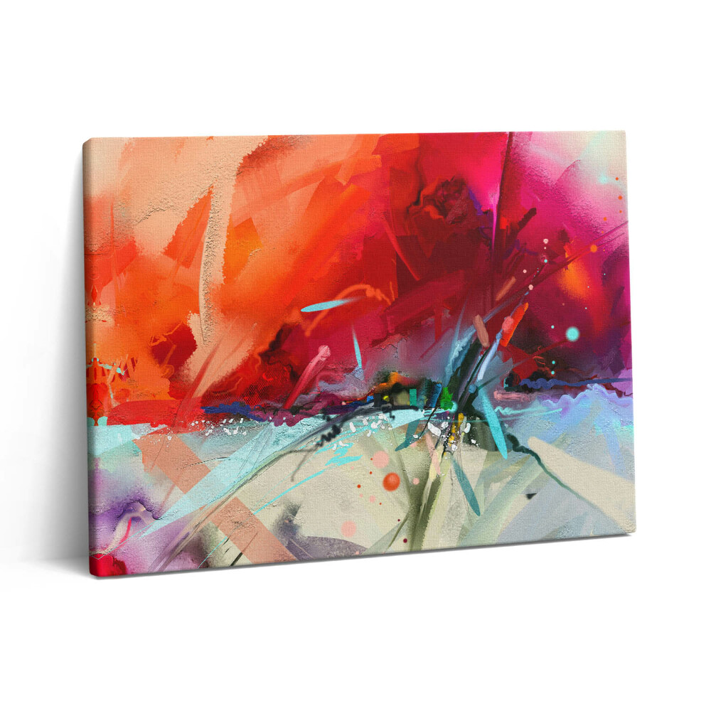 Vászonkép falra 80x60 Absztrakt színek