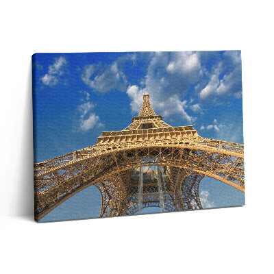 Vászonkép falra 80x60 Az Eiffel-torony Franciaországban