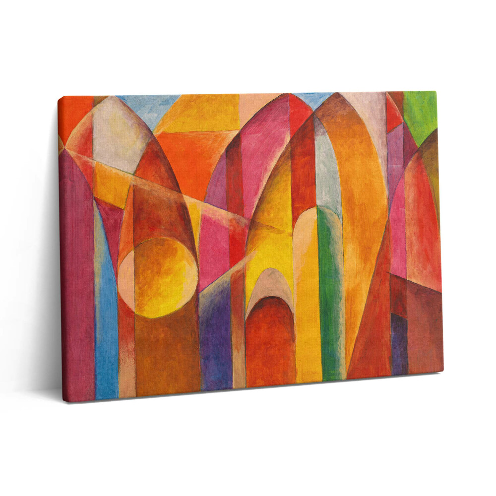 Vászonkép falra 80x60 Színes absztrakt művészet