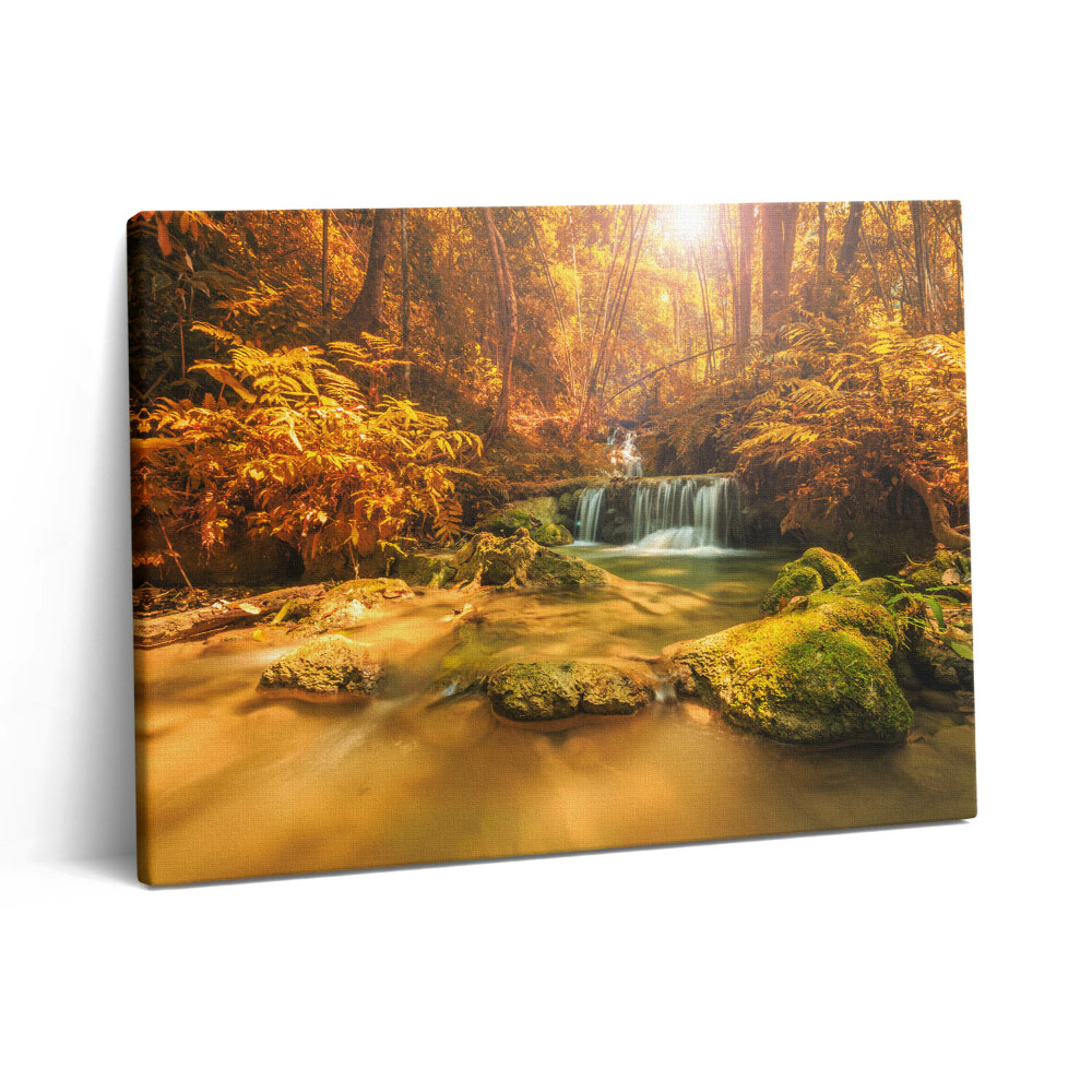 Vászonkép falra 80x60 Pugang Chiangrai vízesés Thaiföldön