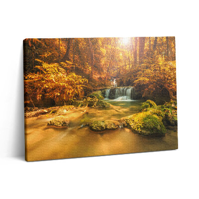 Vászonkép falra 80x60 Pugang Chiangrai vízesés Thaiföldön