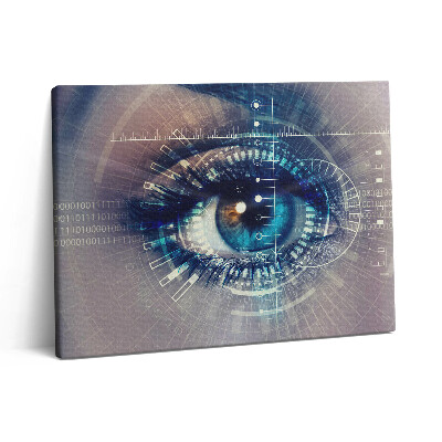 Vászonkép falra 80x60 Egy nő szemei