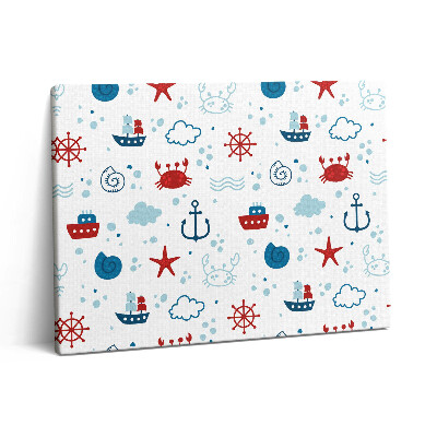 Vászonkép falra 80x60 Tengeri tengeri minták