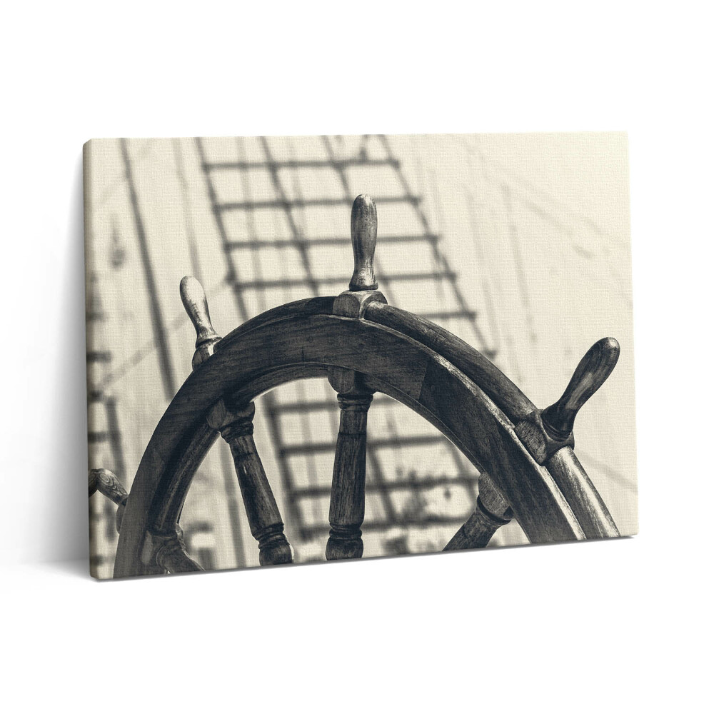 Vászonkép falra 80x60 Régi hajó retro stílusban