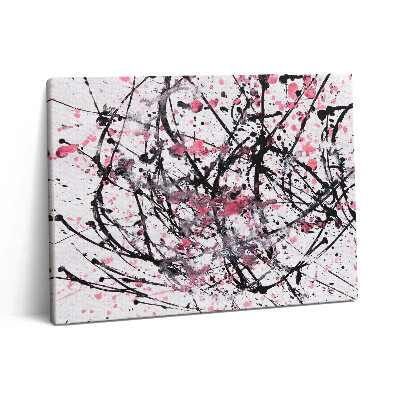 Vászonkép falra 80x60 Absztrakt ecsetvonások