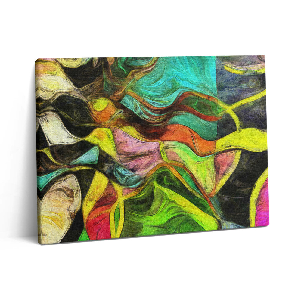 Vászonkép falra 80x60 Művészi zavar