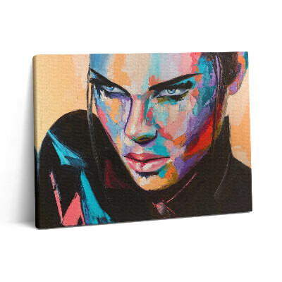 Vászonkép falra 80x60 Egy nő portréja