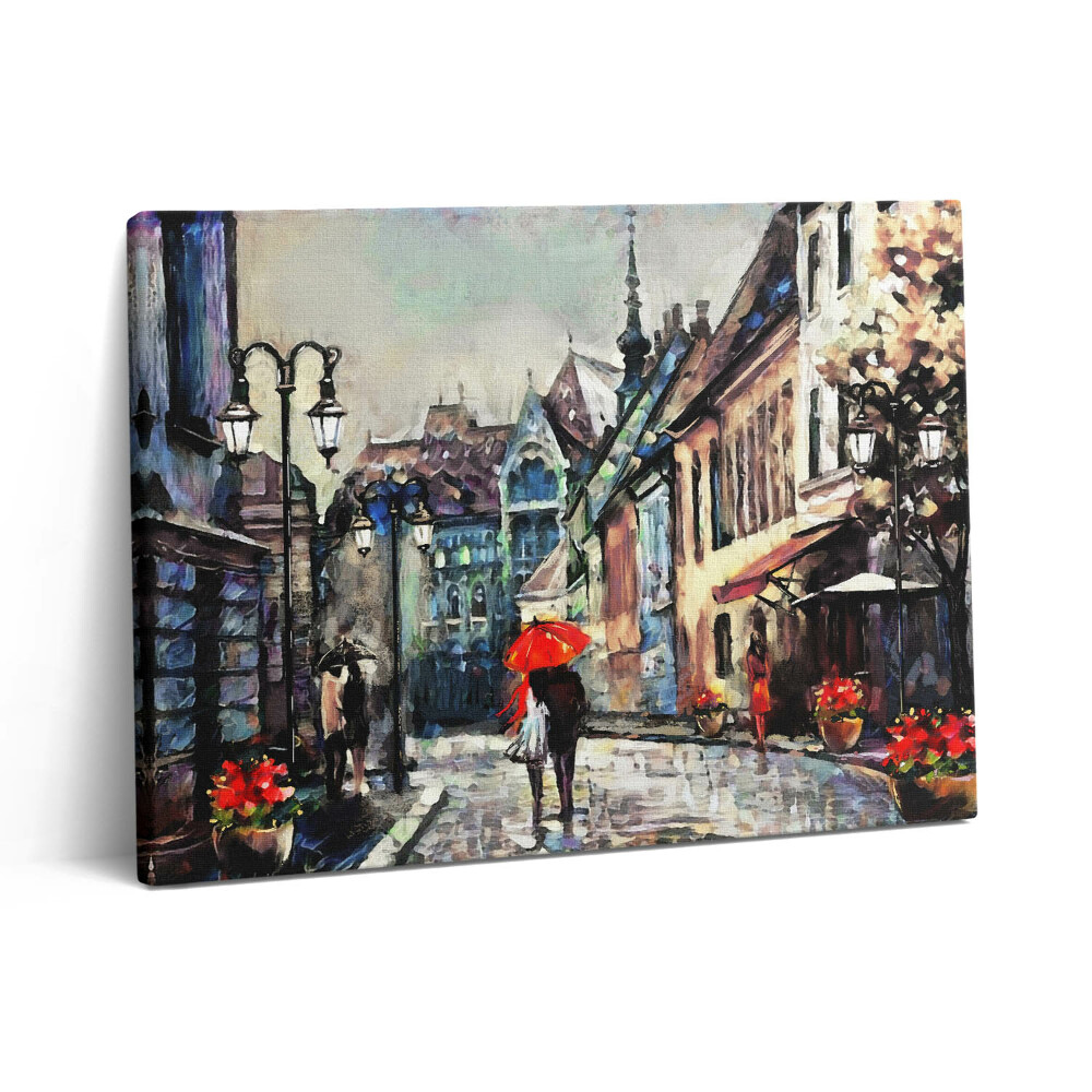 Vászonkép falra 80x60 A város építészete