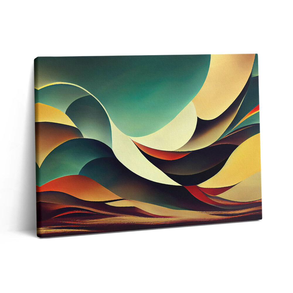 Vászonkép falra 80x60 Varrat nélküli absztrakt vonalak háttér