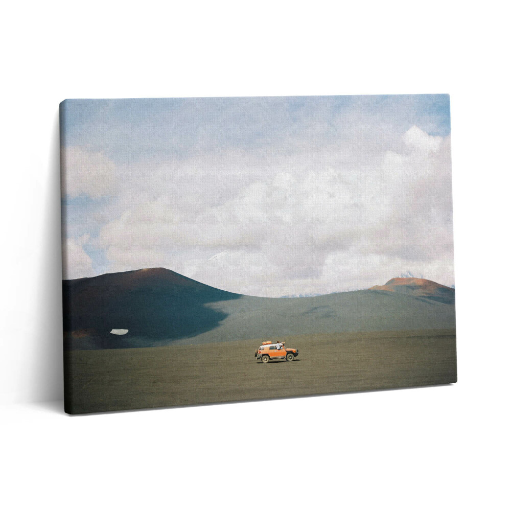 Vászonkép falra 80x60 Egy jármű Kamcsatkán