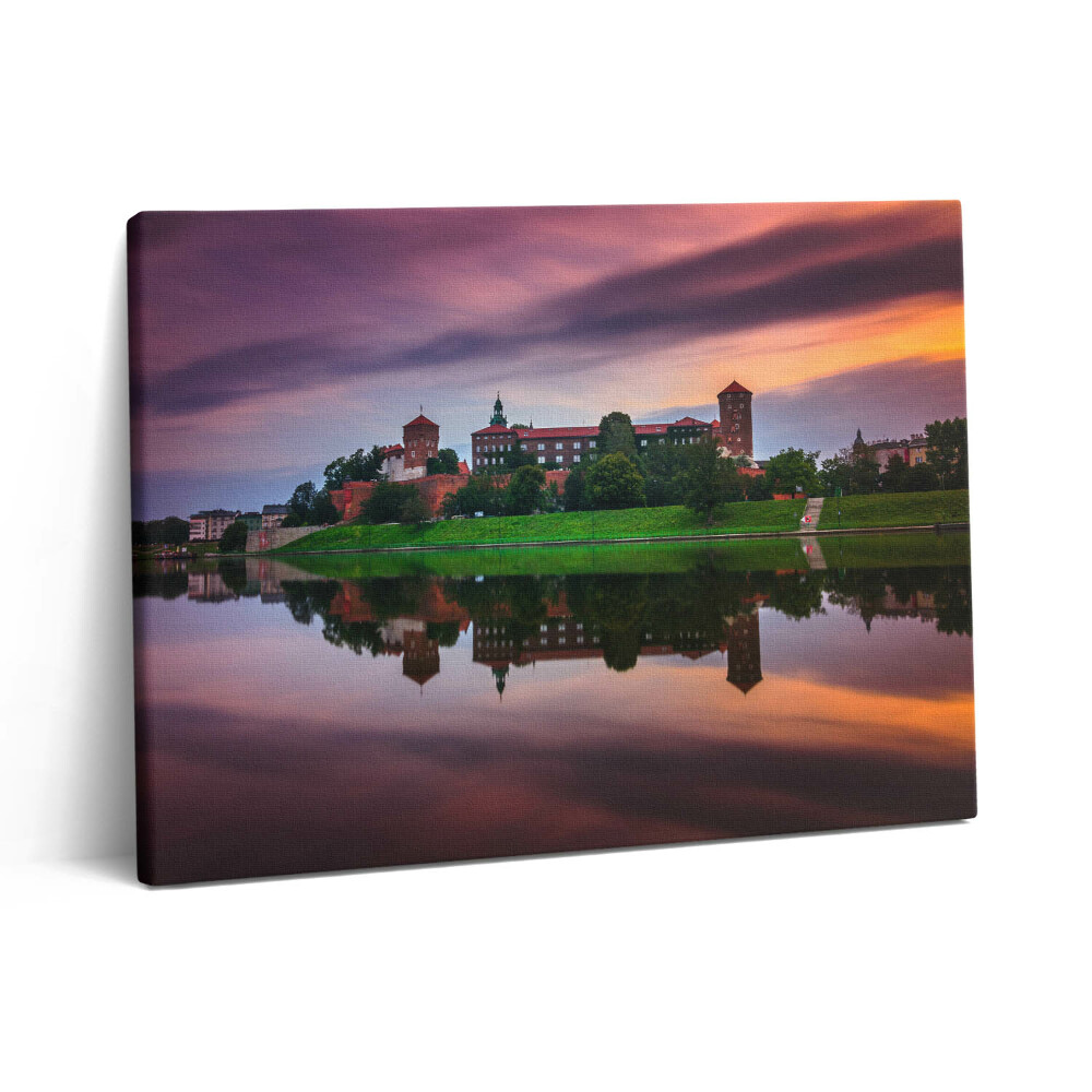 Vászonkép falra 80x60 Keleti Wawel királyi kastély