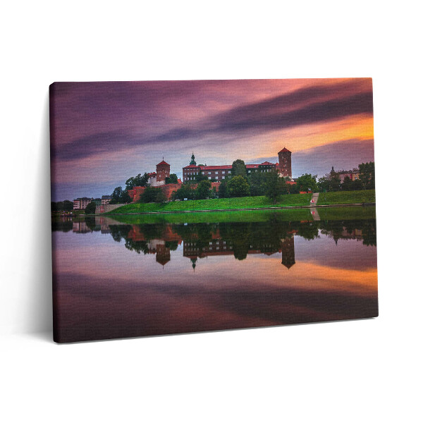 Vászonkép falra 80x60 Keleti Wawel királyi kastély