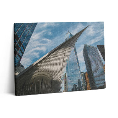 Vászonkép falra 80x60 Felhőkarcolók New Yorkban