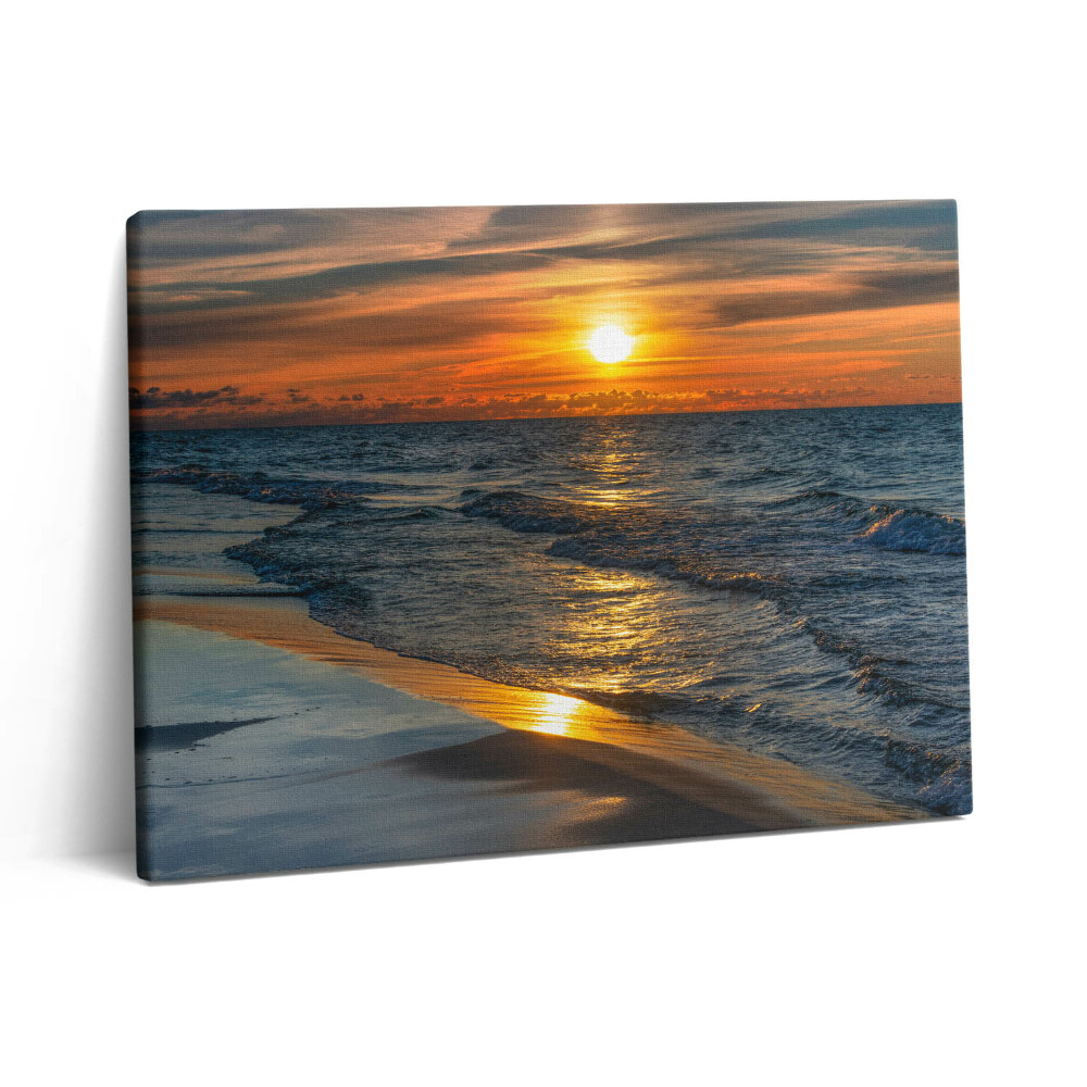 Vászonkép falra 80x60 Władysławowo Balti-tenger