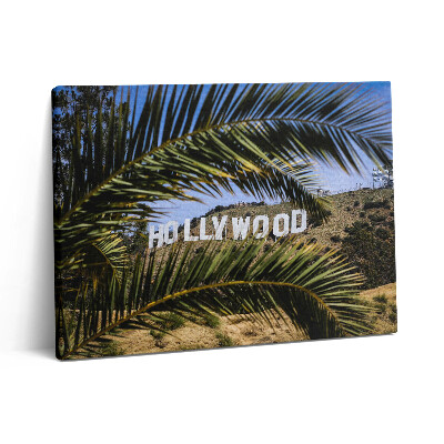 Vászonkép falra 80x60 Hollywoodi jel Los Angelesben