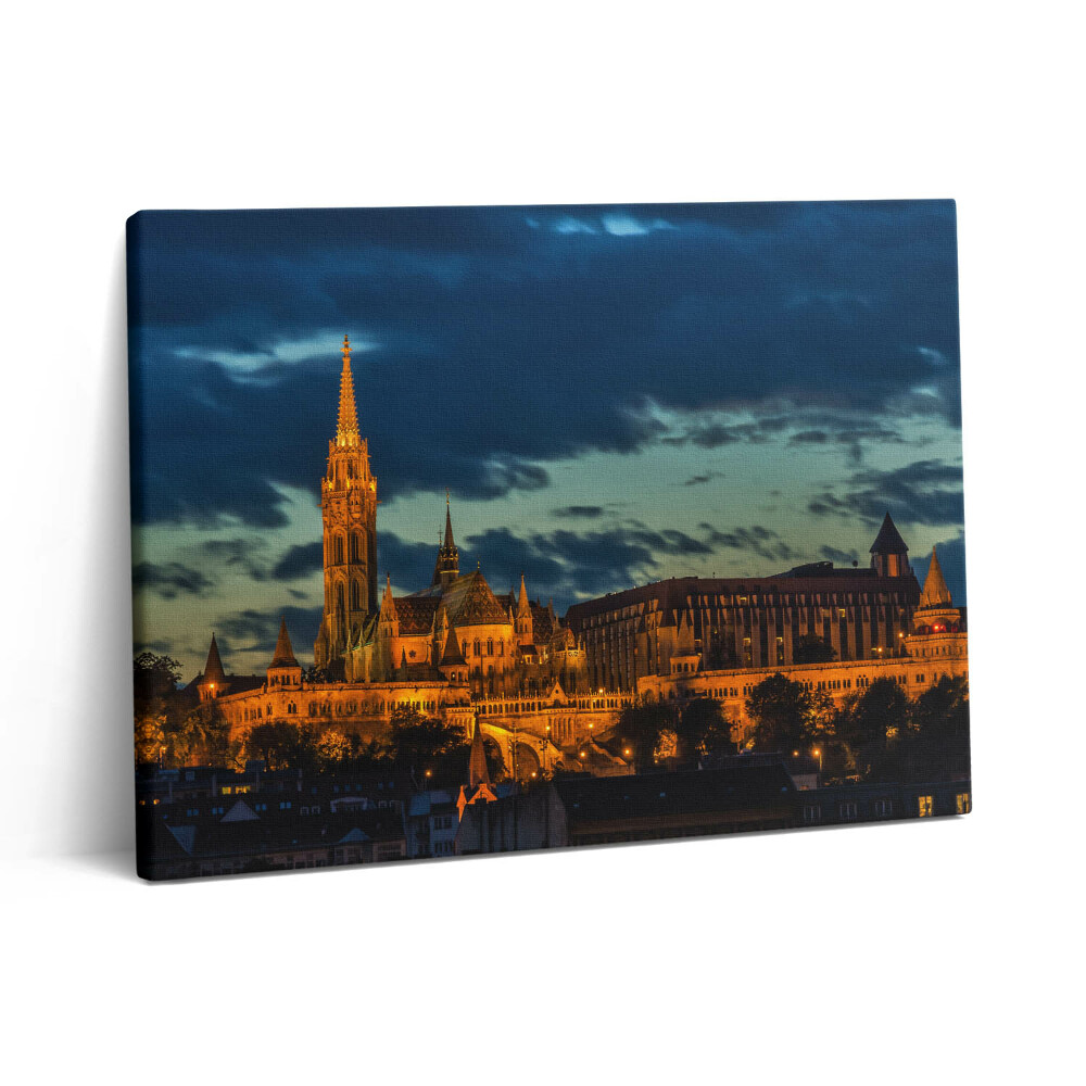 Vászonkép falra 80x60 Mátyás-templom Budapesten