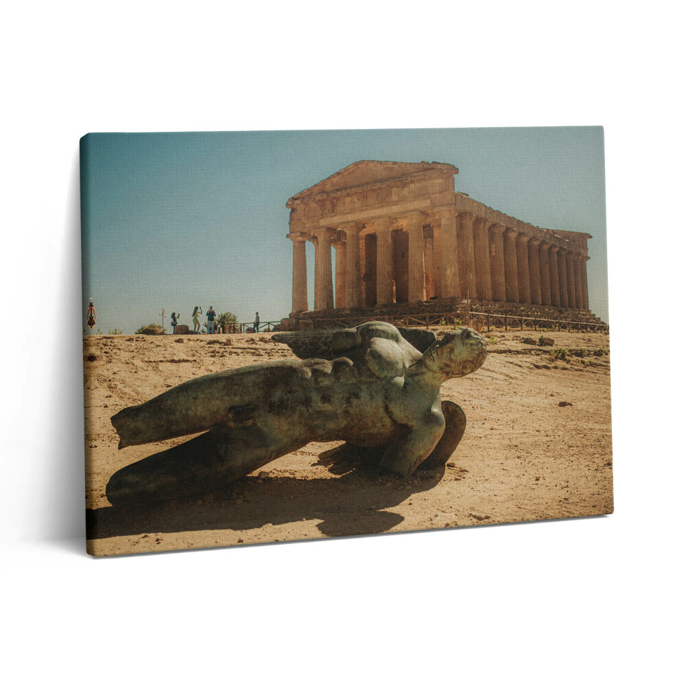 Vászonkép falra 80x60 A templomok völgye Szicíliában Olaszországban