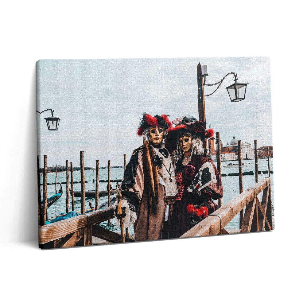 Vászonkép falra 80x60 Karnevál Velencében