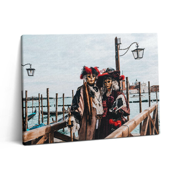 Vászonkép falra 80x60 Karnevál Velencében