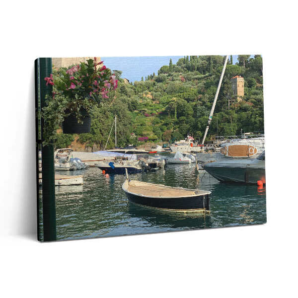 Vászonkép falra 80x60 Portofino kikötője