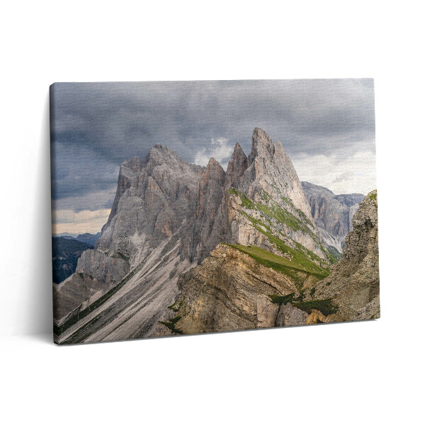 Vászonkép falra 80x60 Sziklás hegyek