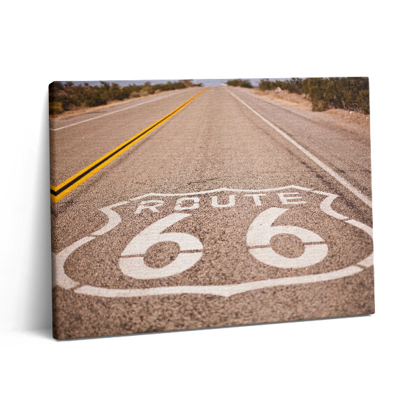Vászonkép falra 80x60 Amerikai 66-os út