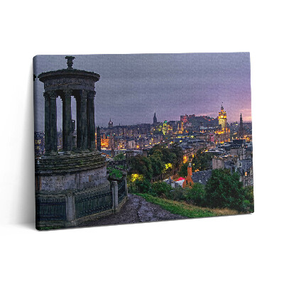 Vászonkép falra 80x60 Edinburgh látképe a Calton Hillről