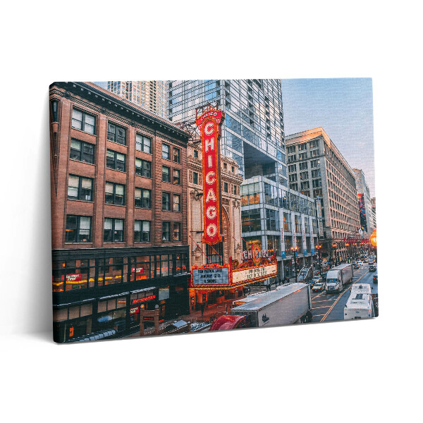 Vászonkép falra 80x60 Chicago épületeinek fényképe