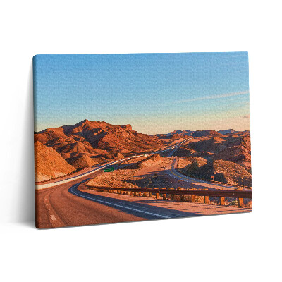 Vászonkép falra 80x60 Sziklák és kanyon