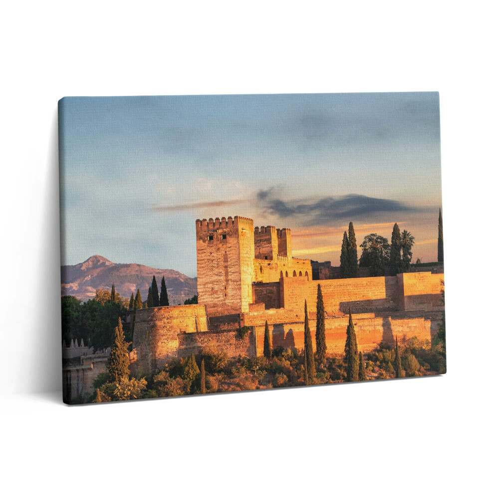 Vászonkép falra 80x60 Torre de la Vela erődje