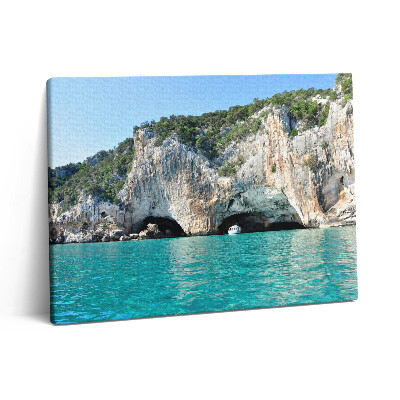 Vászonkép falra 80x60 Víz alatti barlang