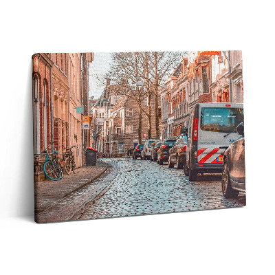 Vászonkép falra 80x60 Városi utca