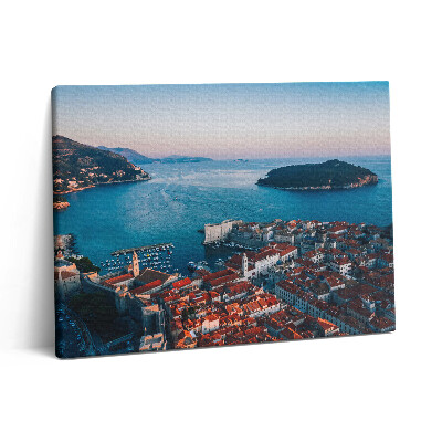 Vászonkép falra 80x60 Lásd Horvátország