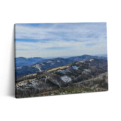 Vászonkép falra 80x60 Równica Ustroń tájképe